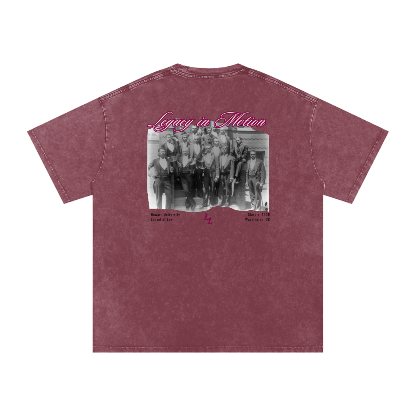 Historical HU | Snow Washed Oversized Cotton T-Shirt