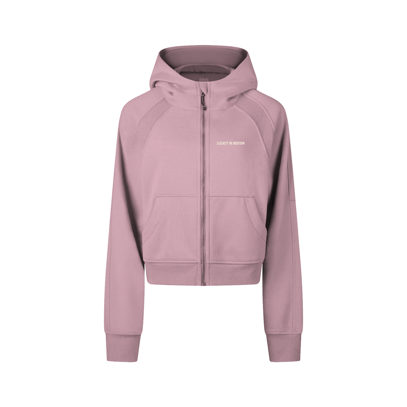 MSU Collegiate | Cropped Zip-Up Hoodie
