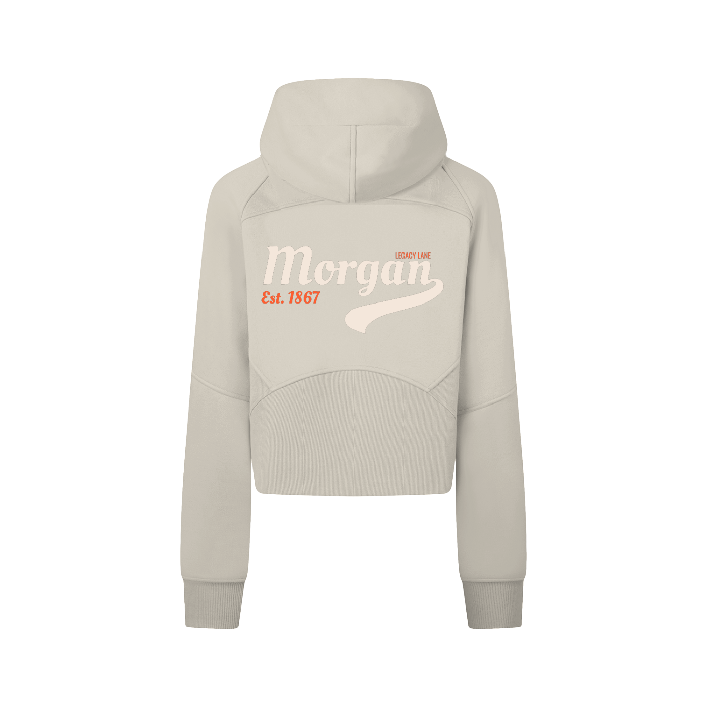 MSU Collegiate | Cropped Zip-Up Hoodie