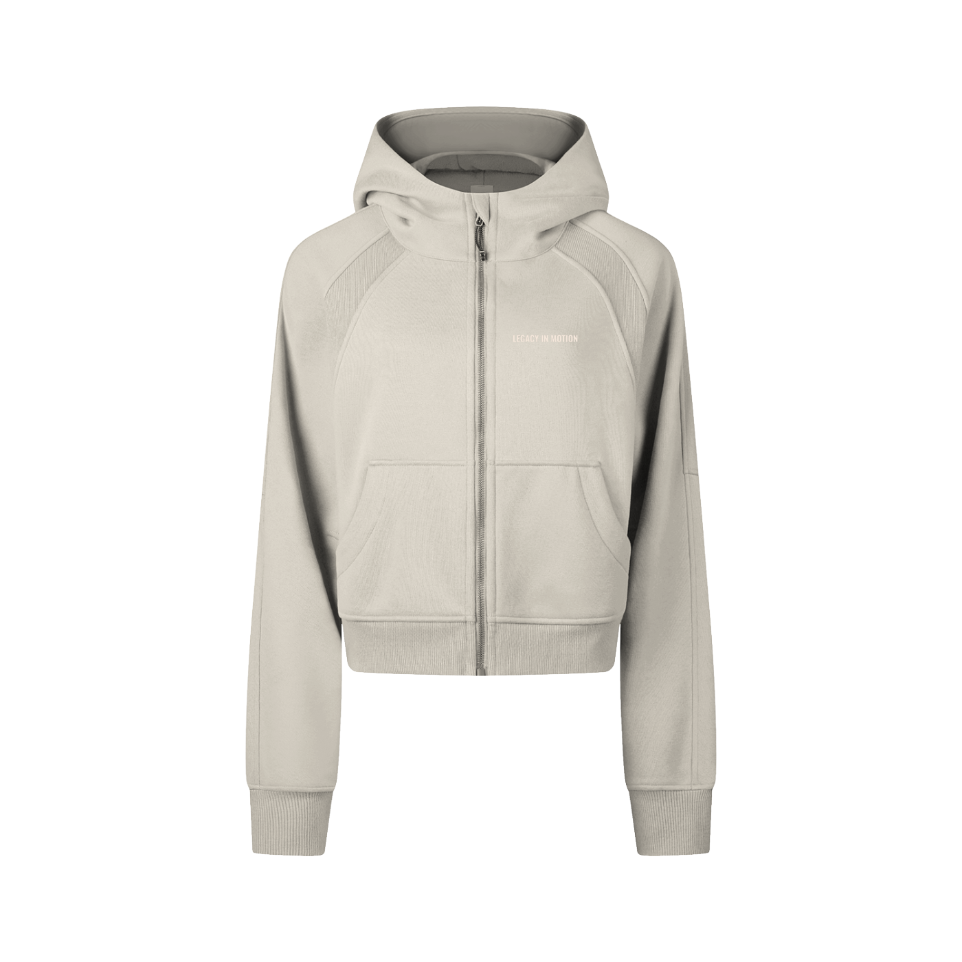 MSU Collegiate | Cropped Zip-Up Hoodie